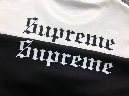 SUPREME SNOW WHITE TEE BLACK