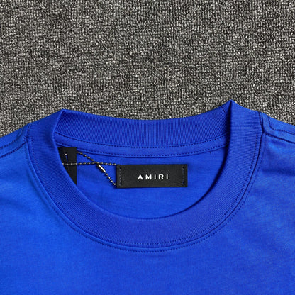 AMIRI VINTAGE TIGER TEE BLUE