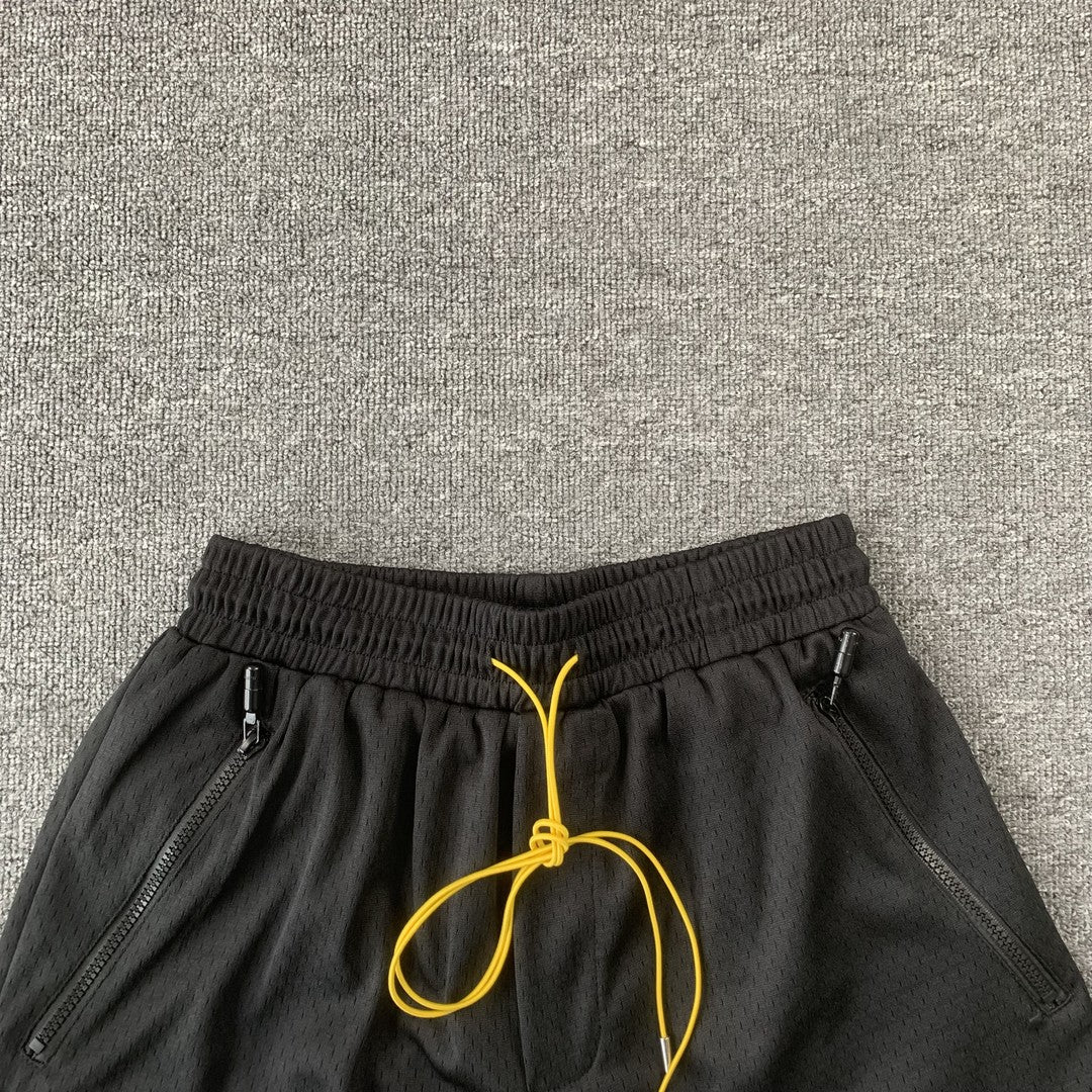 RHUDE SHORTS BLACK