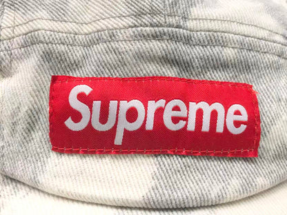 Supreme Denim Camp Cap Bleached