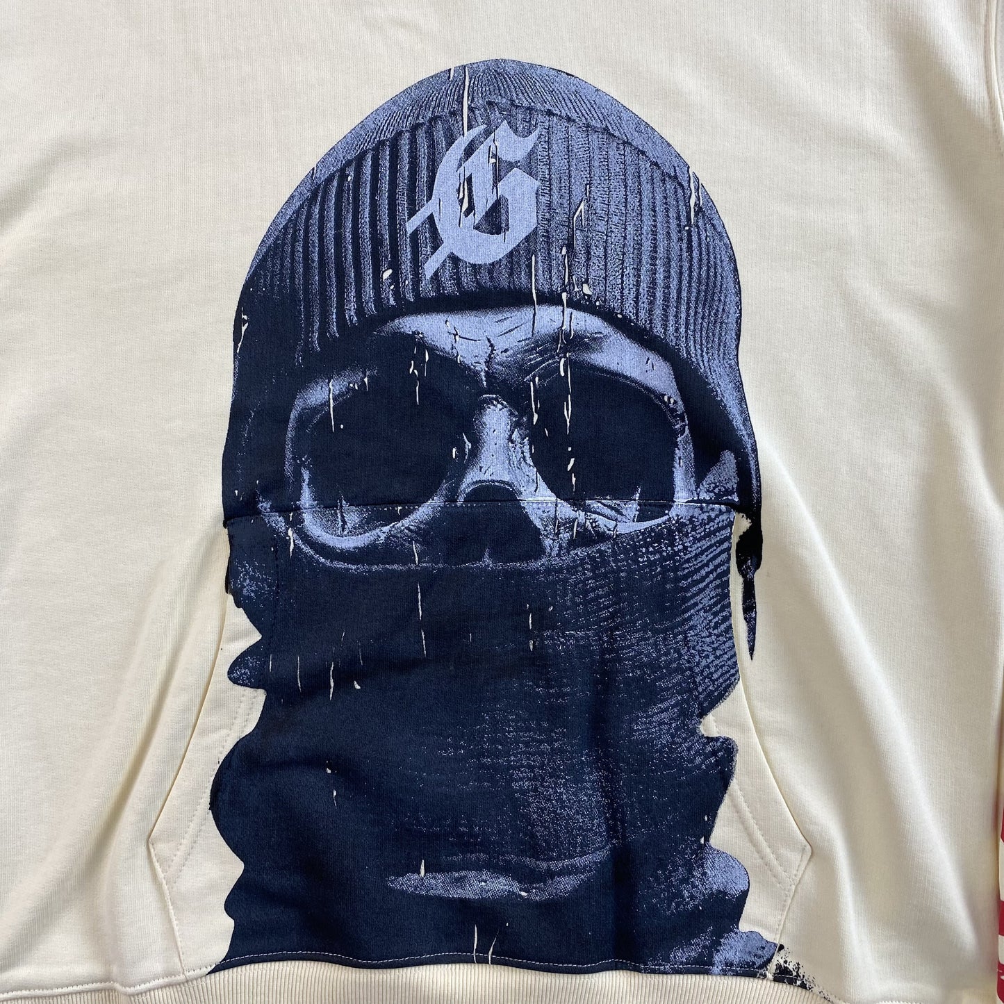 Godspeed Balaclava Hoodie Bone