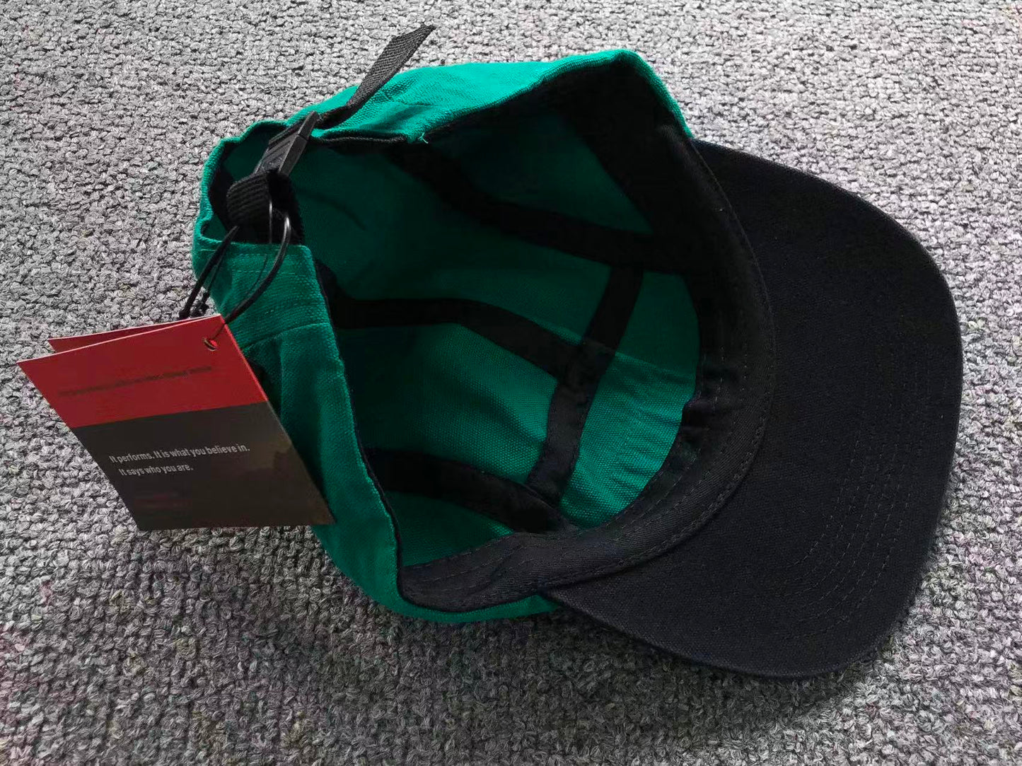 Supreme Ventile Camp Cap Green