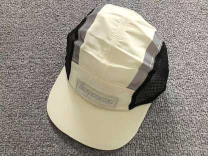 Supreme Side Mesh Camp Cap Light Yellow