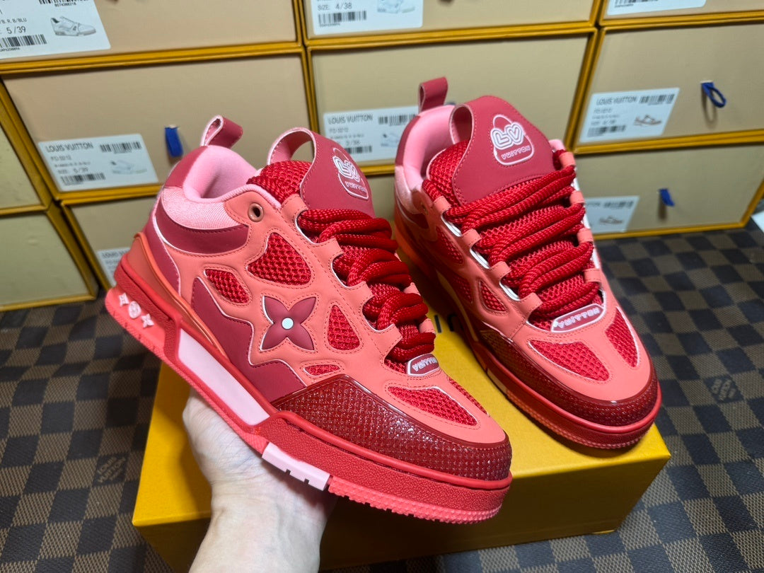 Louis Vuitton Skate Sneaker Red
