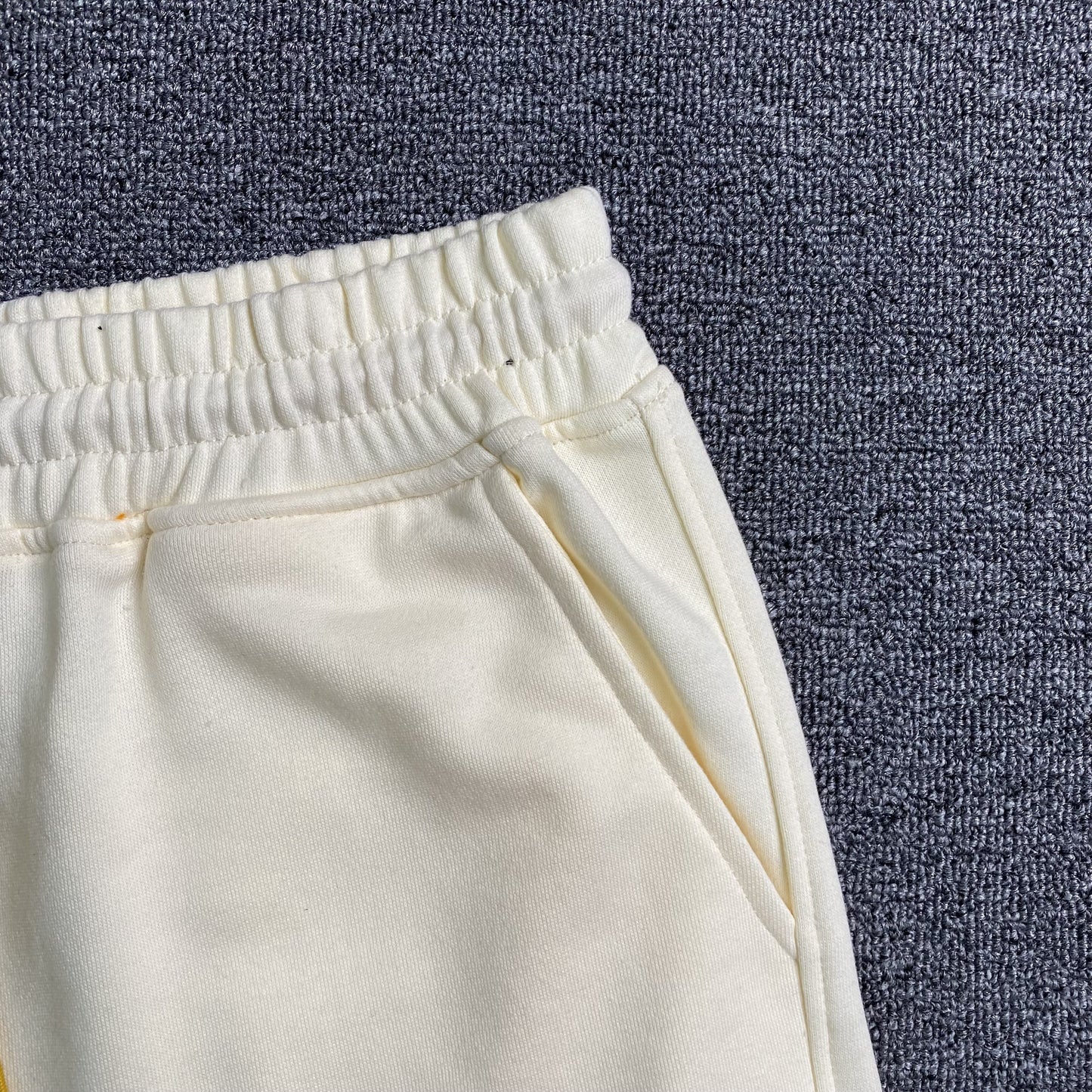 RHUDE X MCLAREN SHORTS WHITE