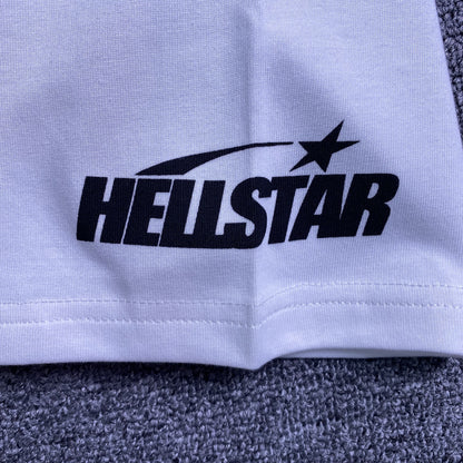 HELLSTAR PIXEL TEE WHITE