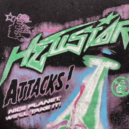 HELLSTAR ATTACKS TEE BLACK