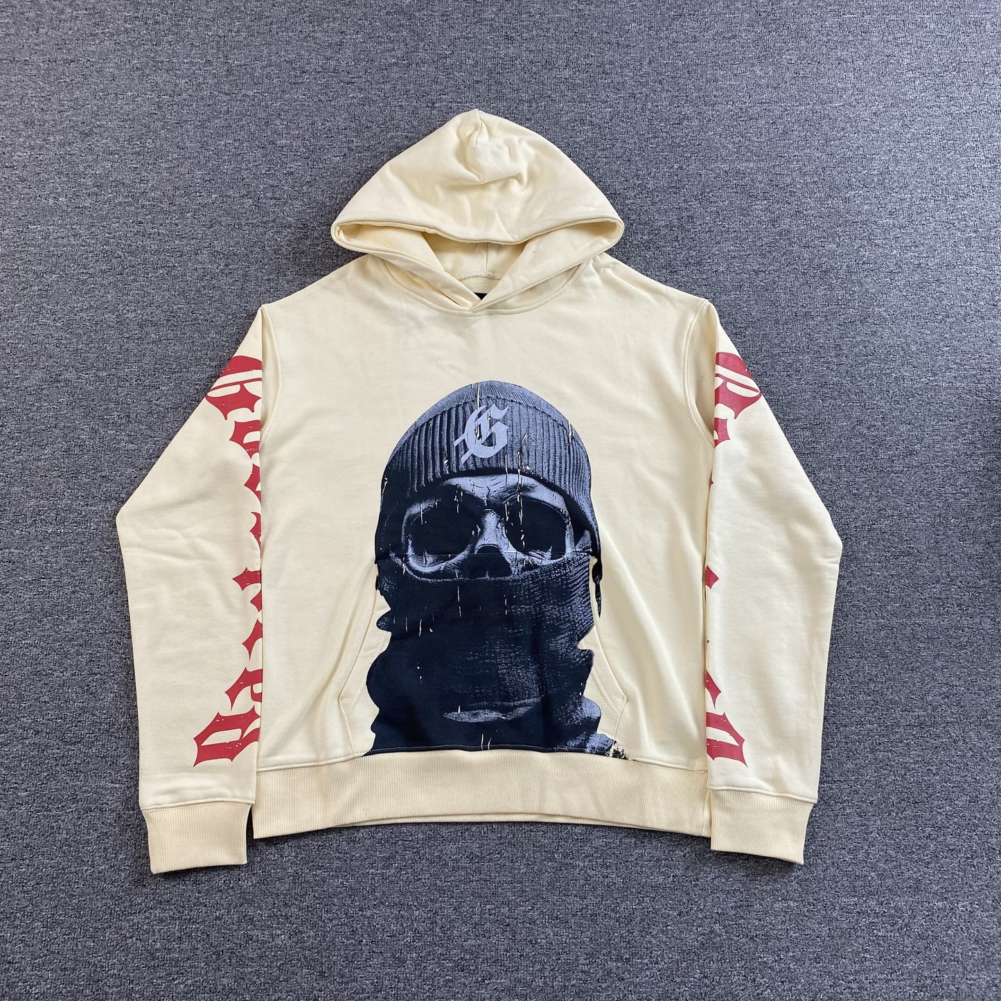 Godspeed Balaclava Hoodie Bone