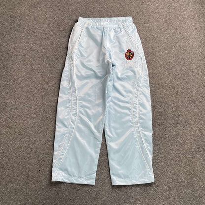 Supreme Satin Track Pants Light Blue