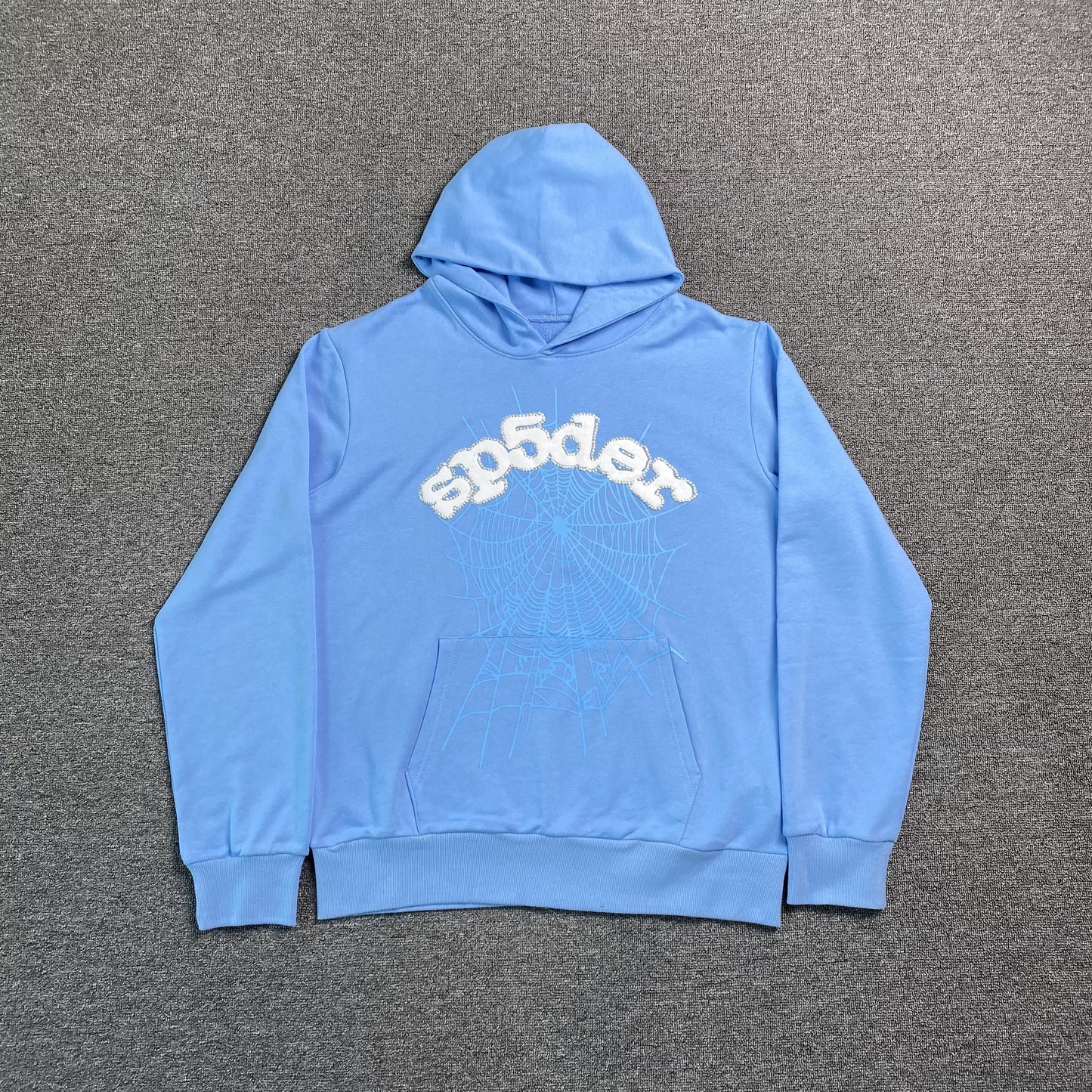 SP5DER WEB HOODIE SKY BLUE