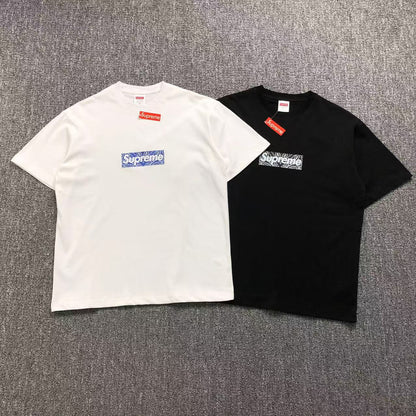 SUPREME BANDANA BOX LOGO TEE WHITE