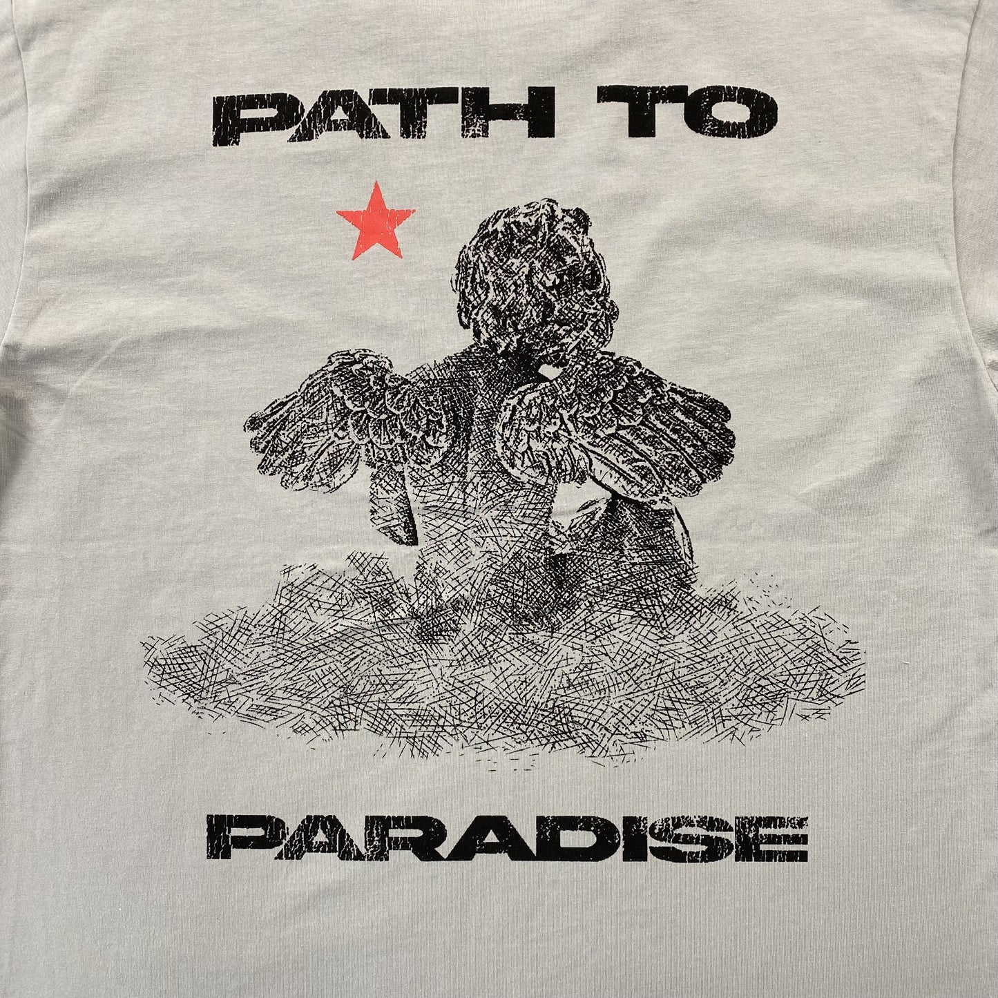 HELLSTAR PATH TO PARADISE TEE WHITE