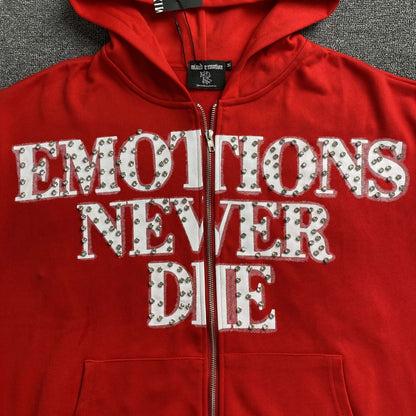 Mixed Emotion End Jacket Red