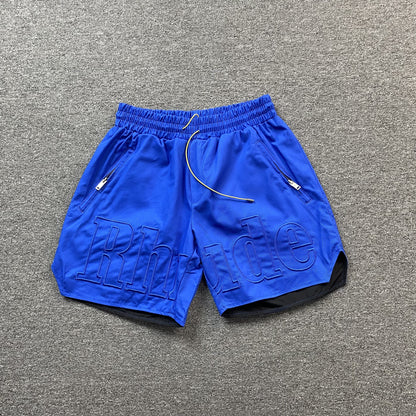 RHUDE SHORTS BLUE