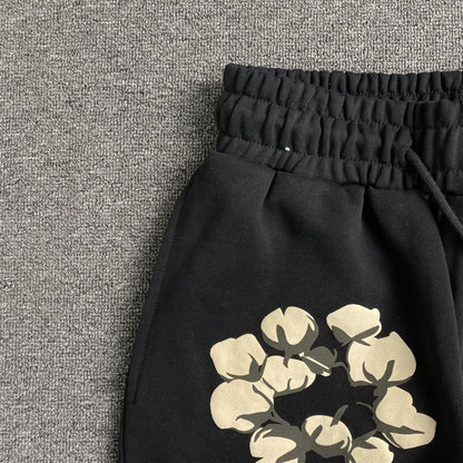 DENIM TEARS X CPFM CACTUS TEARS WREATH PANTS BLACK