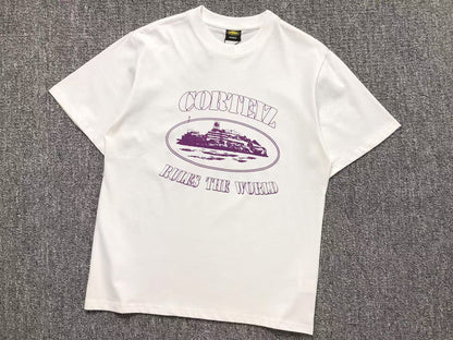 CORTEIZ ALCATRAZ RULES THE WORLD TEE WHITE