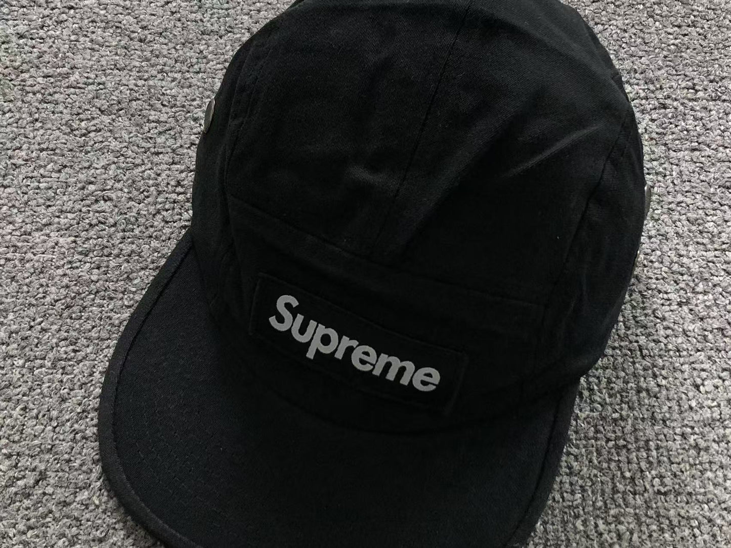 Supreme Zoo York Camp Cap Black