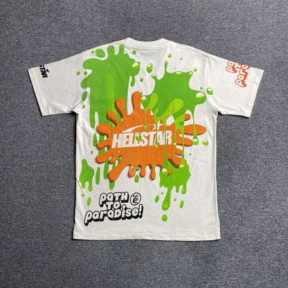 HELLSTAR X NICKELODEON SLIME TEE WHITE