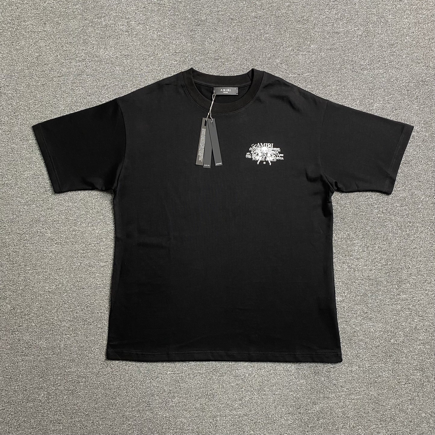 AMIRI ANGELS TEE BLACK