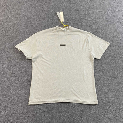 Fear Of God Essentials Classic Tee Heather Stone