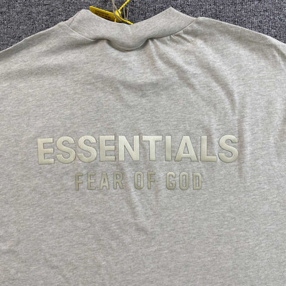 Fear Of God Essentials Classic Tee Heather Stone