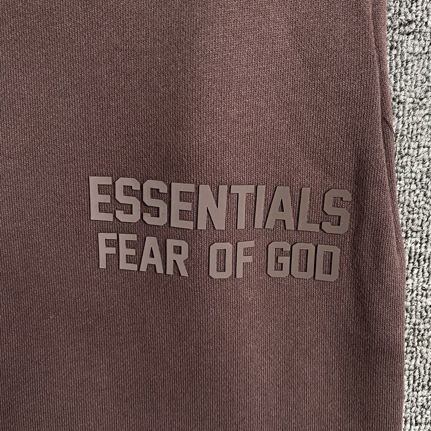 Fear Of God Essentials Pants Plum