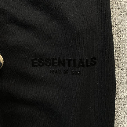 Fear Of God Essentials Small Logo Pants Jet Black