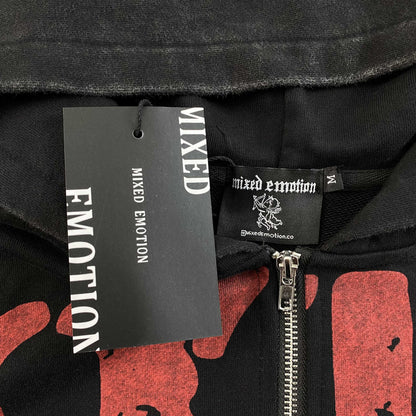 Mixed Emotion Deserted Jacket Black