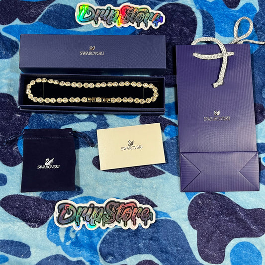 Gargantilla Swarovski Angelic Dorado