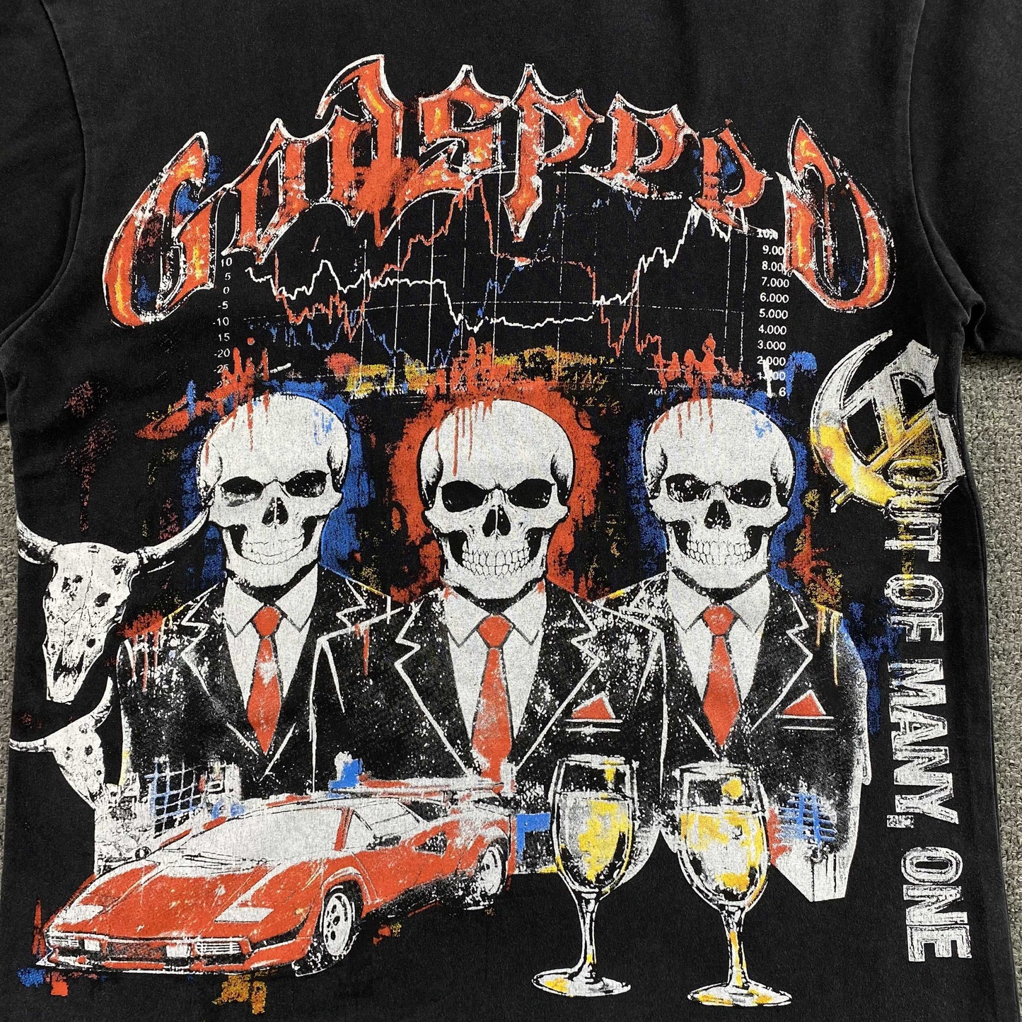 Godspeed A.T.H Tee Black