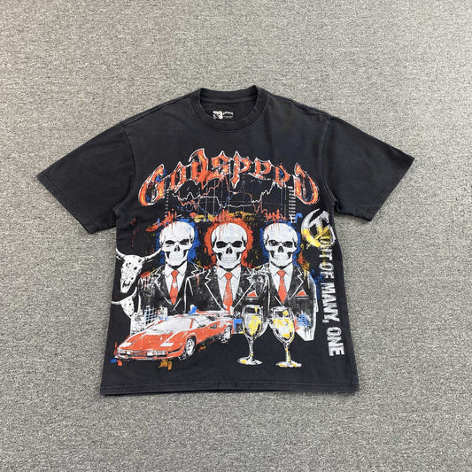 Godspeed A.T.H Tee Black