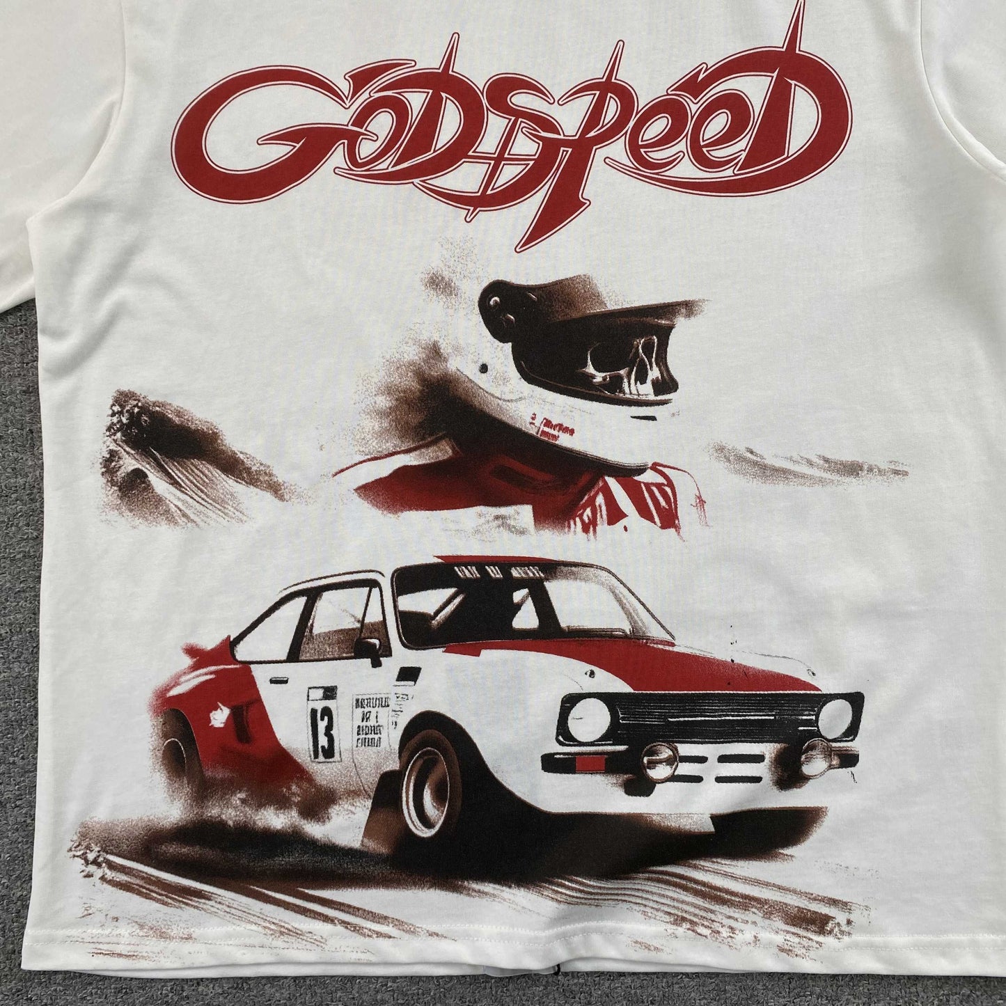Godspeed Abu Dhabi Desert Challenge Tee White