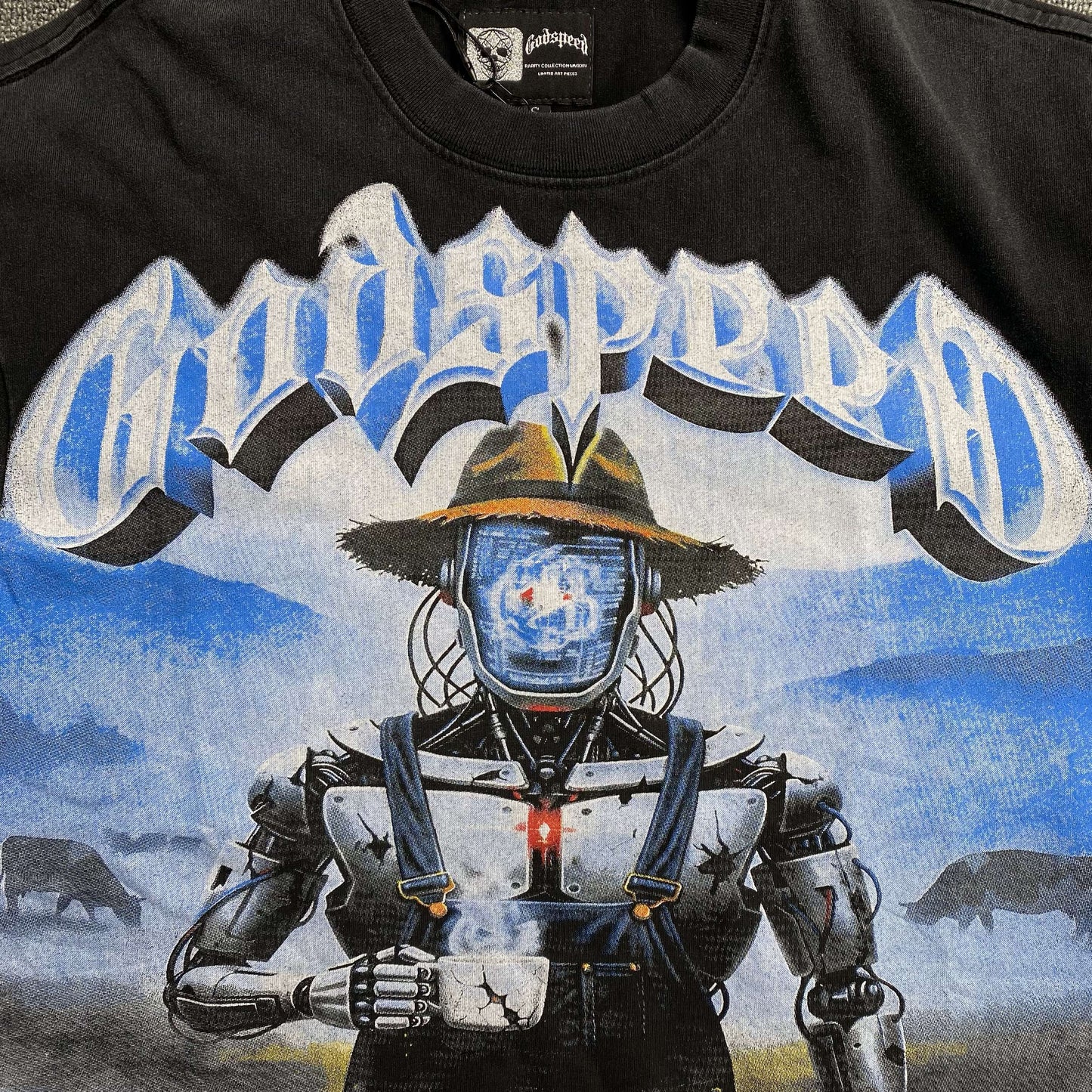 Godspeed Aura Farm Tee Black