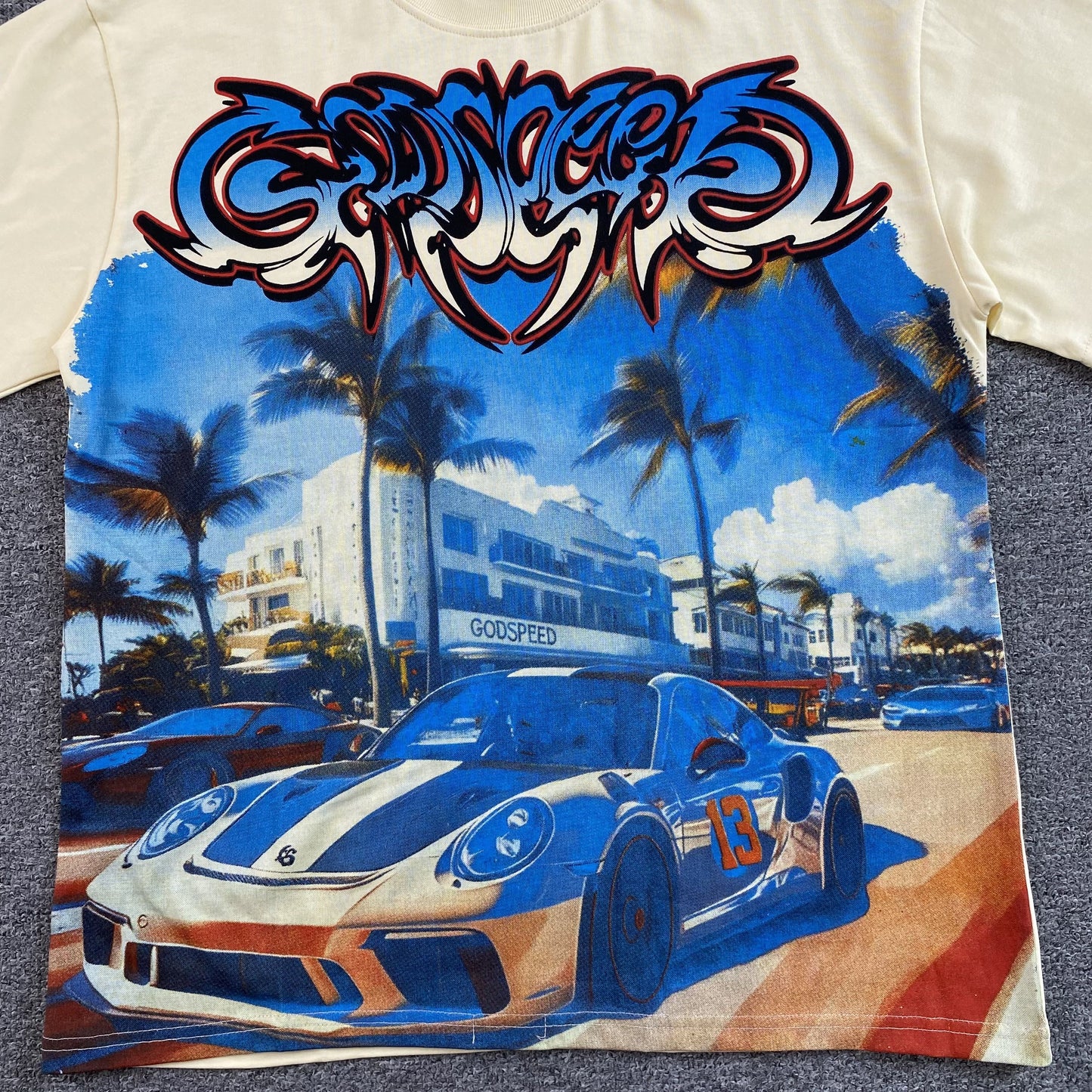 Godspeed Car Meet Miami Tee Bone
