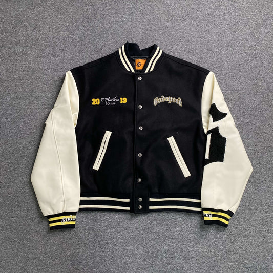 Godspeed Chrome Seduction Varsity Jacket Black