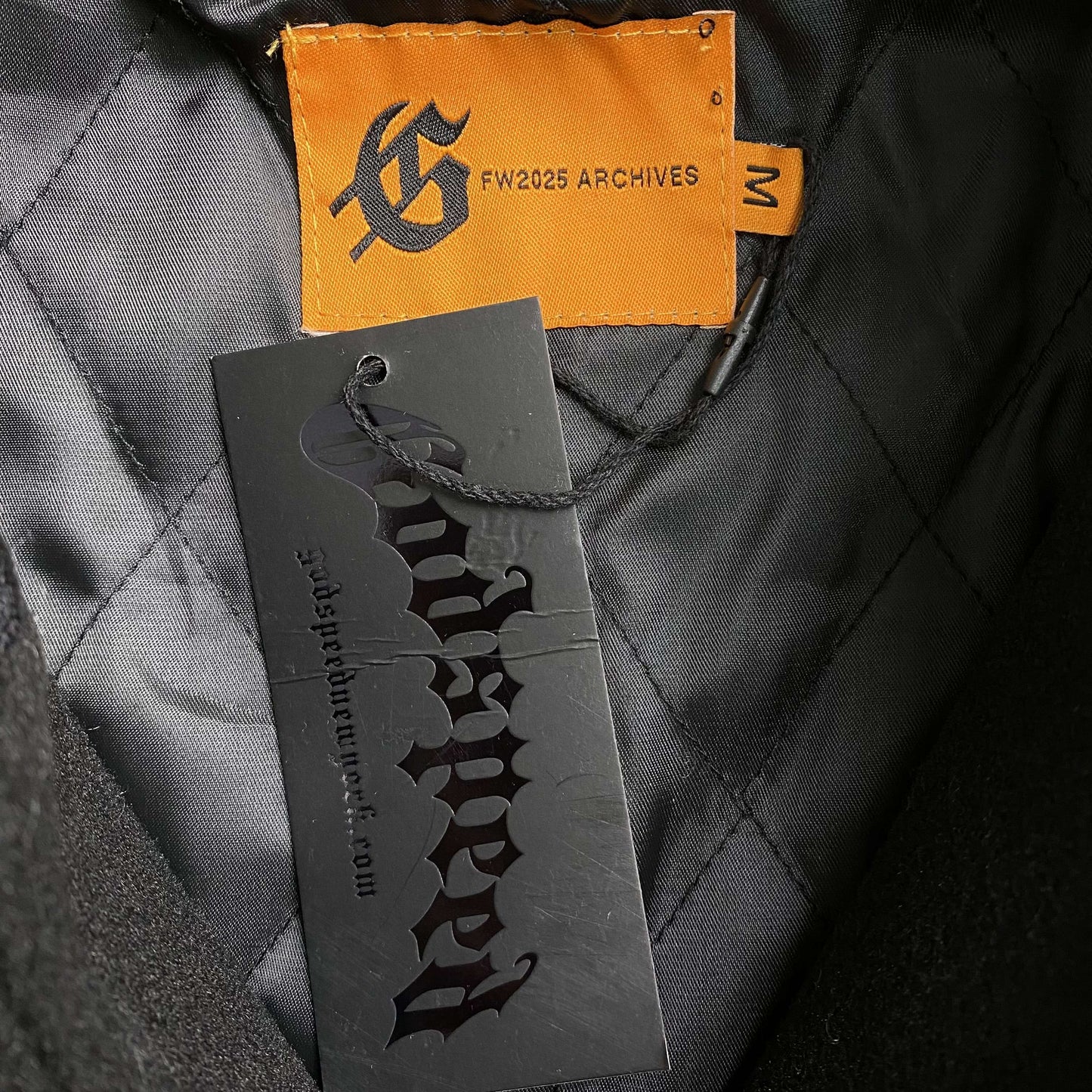 Godspeed Chrome Seduction Varsity Jacket Black