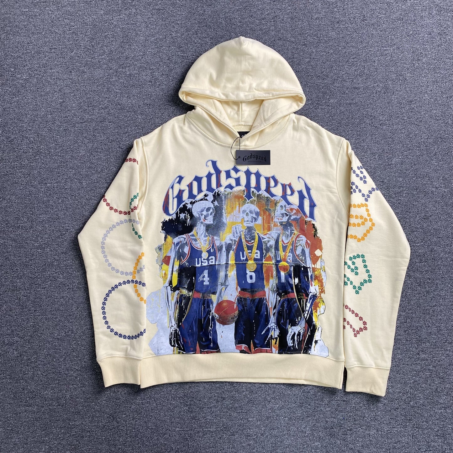 Godspeed Dream Team Hoodie Bone