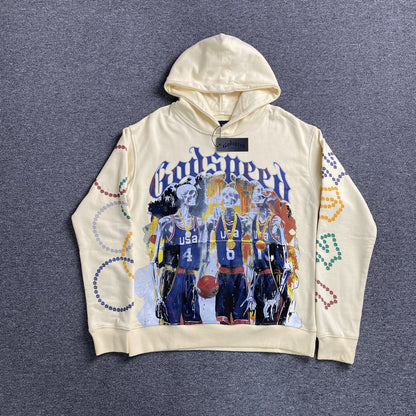 Godspeed Dream Team Hoodie Bone