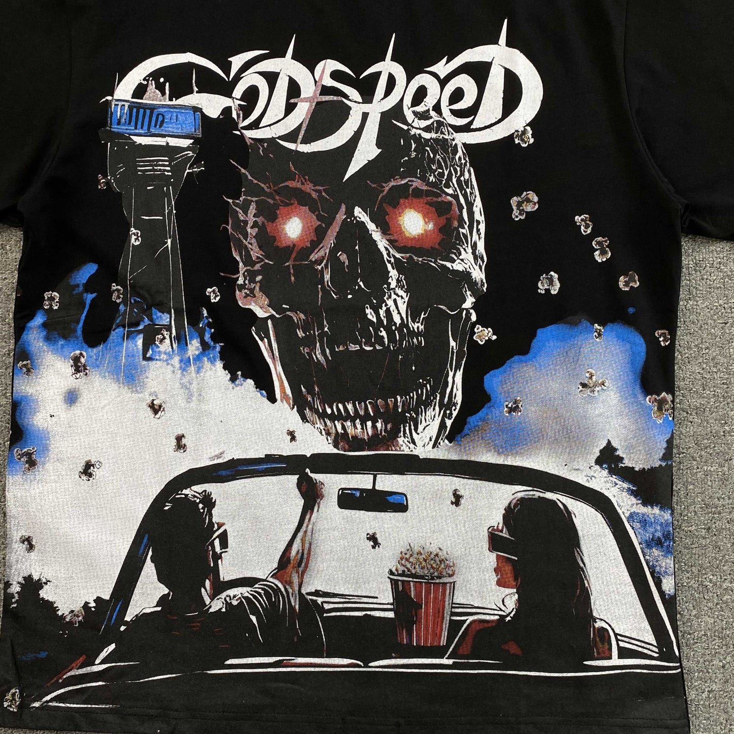 Godspeed Drive-In Tee Black