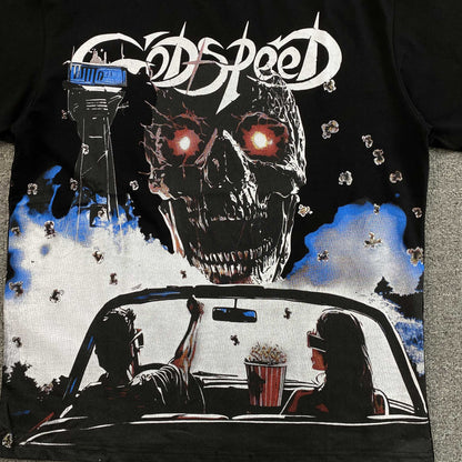 Godspeed Drive-In Tee Black