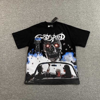 Godspeed Drive-In Tee Black