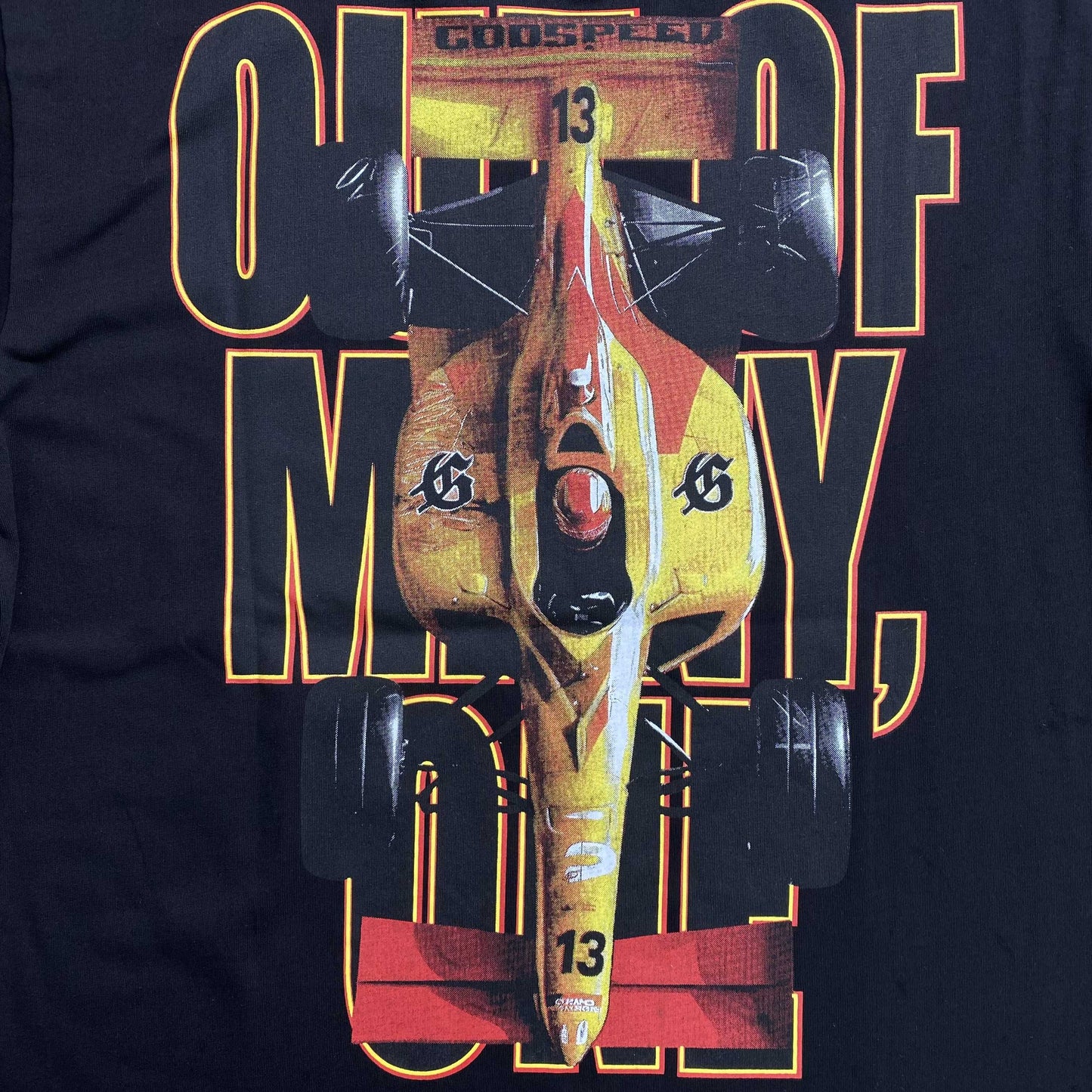 Godspeed F1 Finishline Tee Black