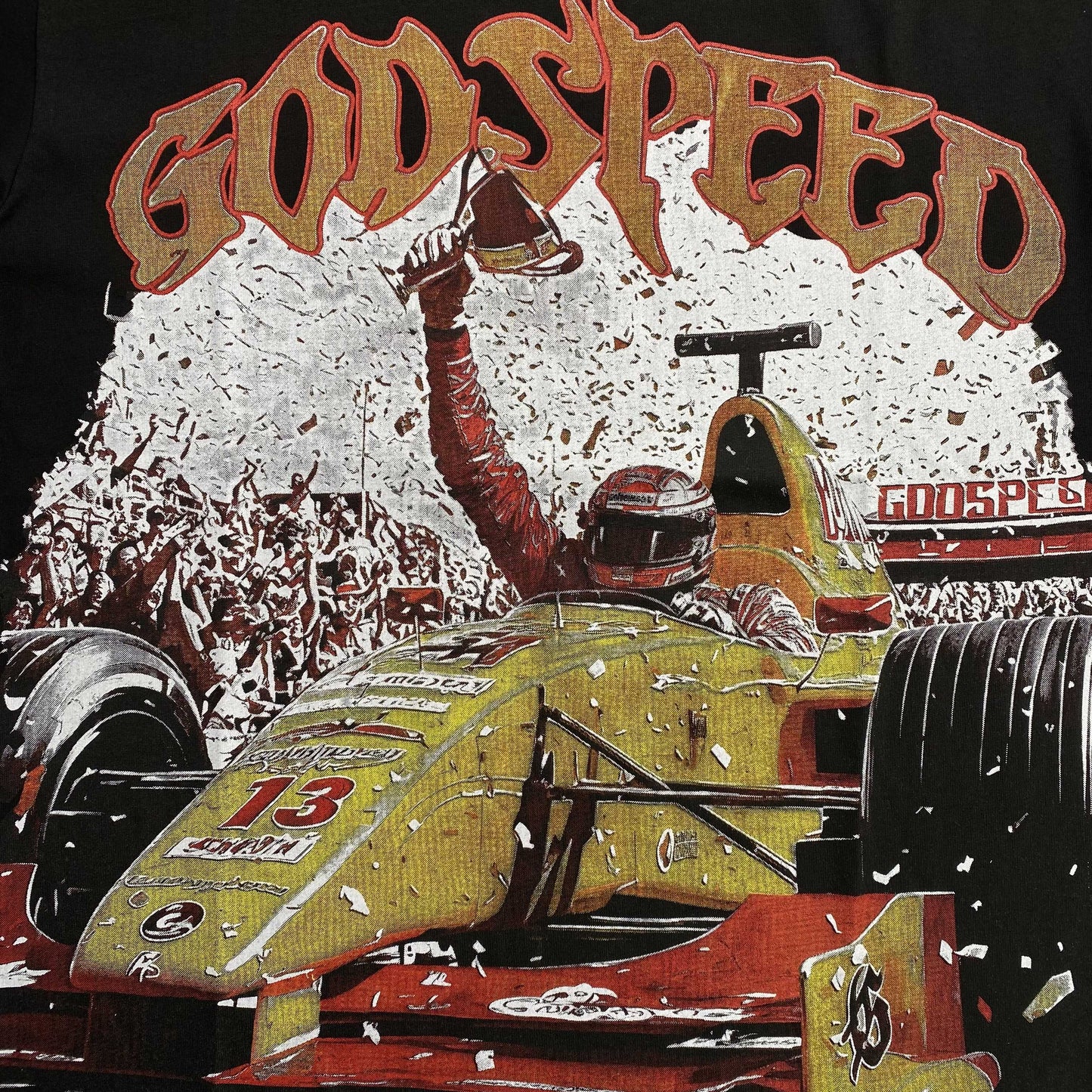 Godspeed F1 Finishline Tee Black