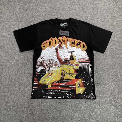 Godspeed F1 Finishline Tee Black