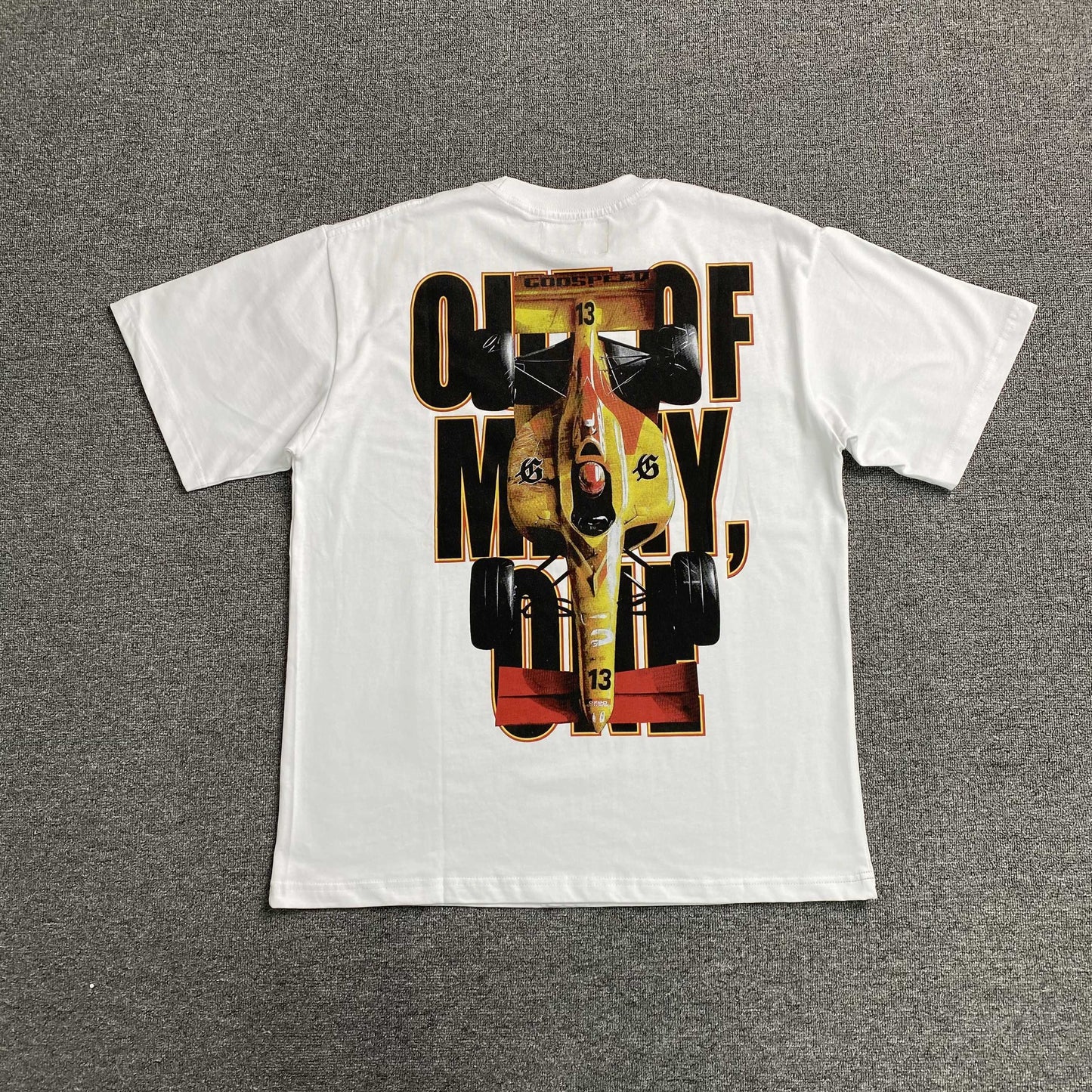 Godspeed F1 Finishline Tee White