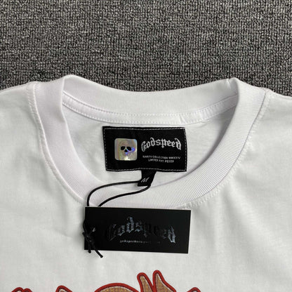 Godspeed F1 Finishline Tee White