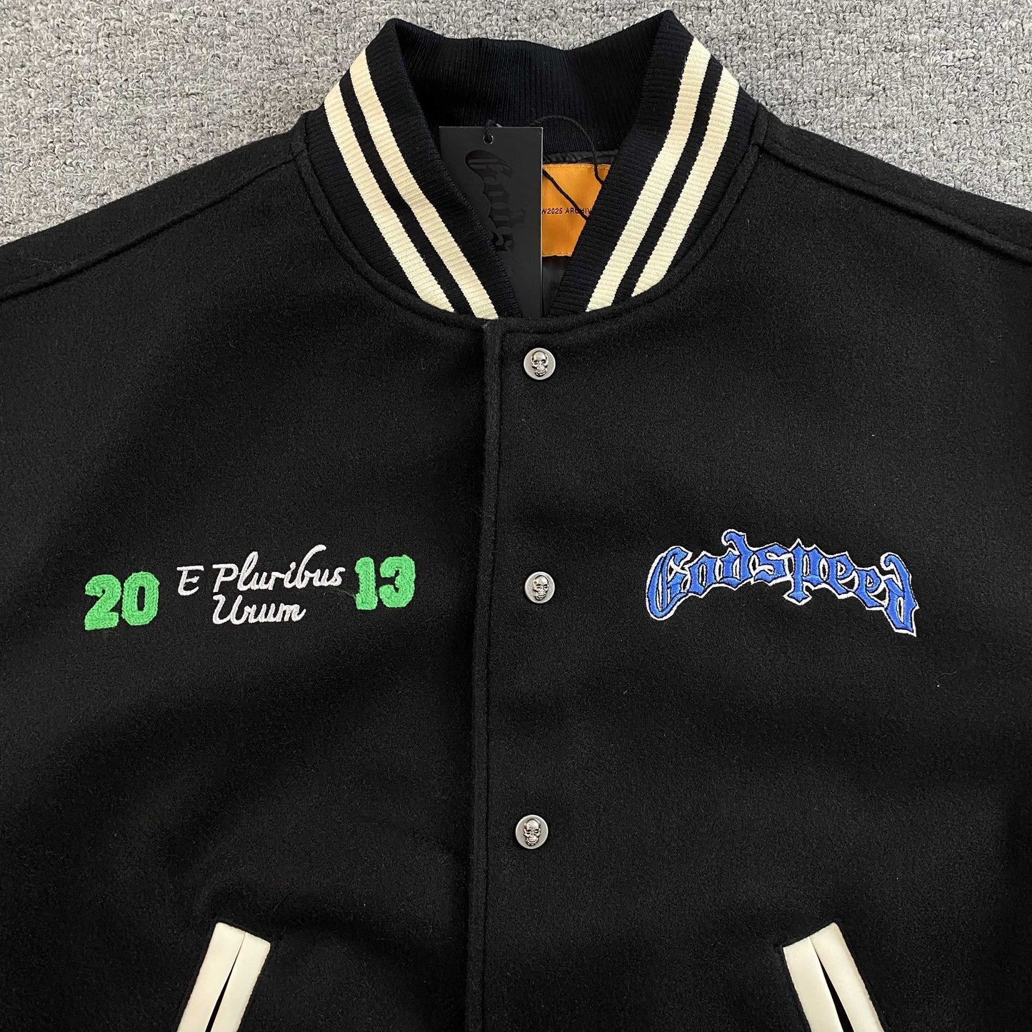 Godspeed F.T.D Varsity Jacket Black