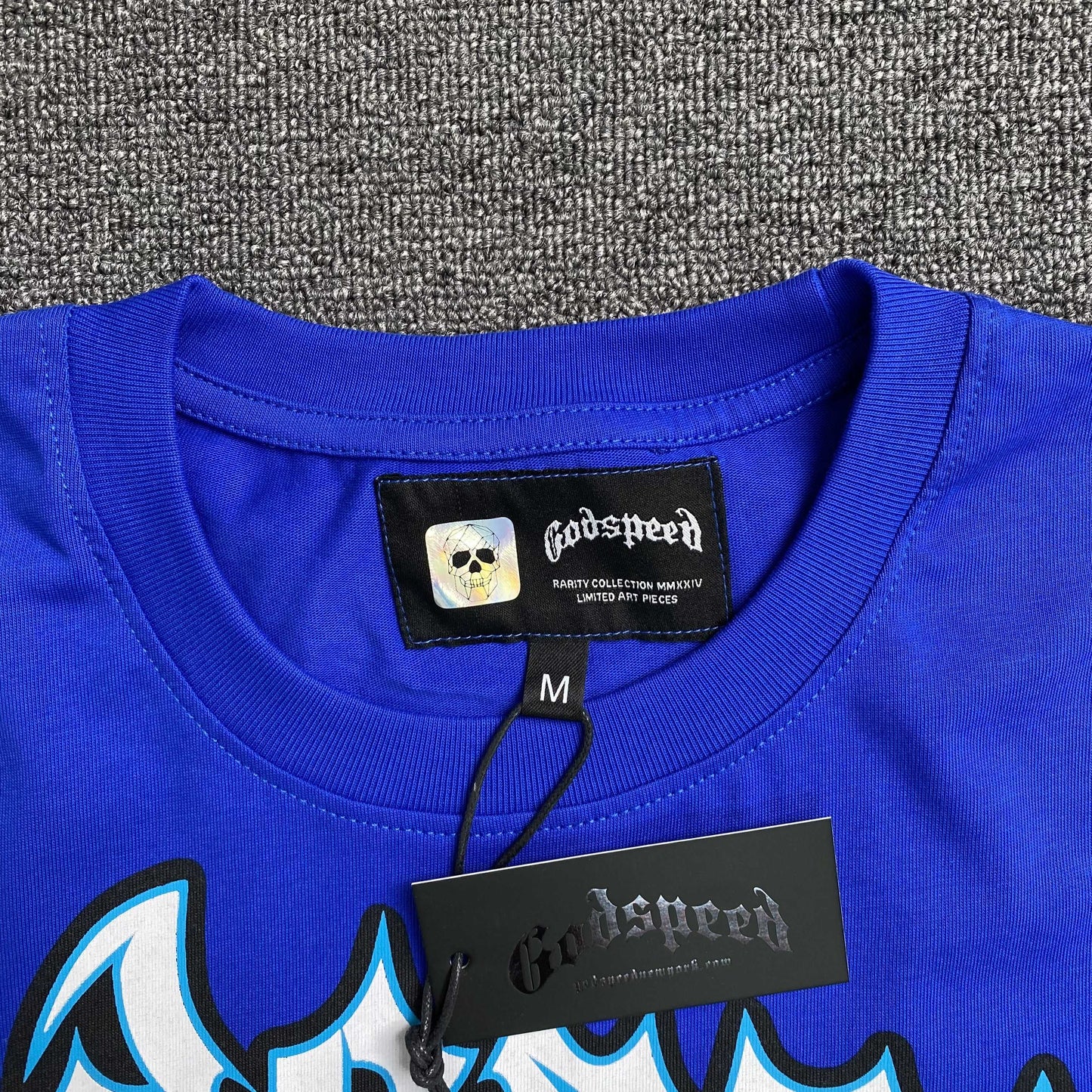 Godspeed First Contact Tee Blue