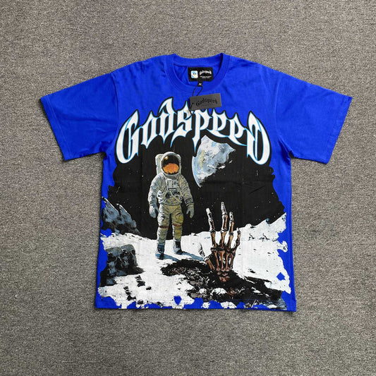 Godspeed First Contact Tee Blue