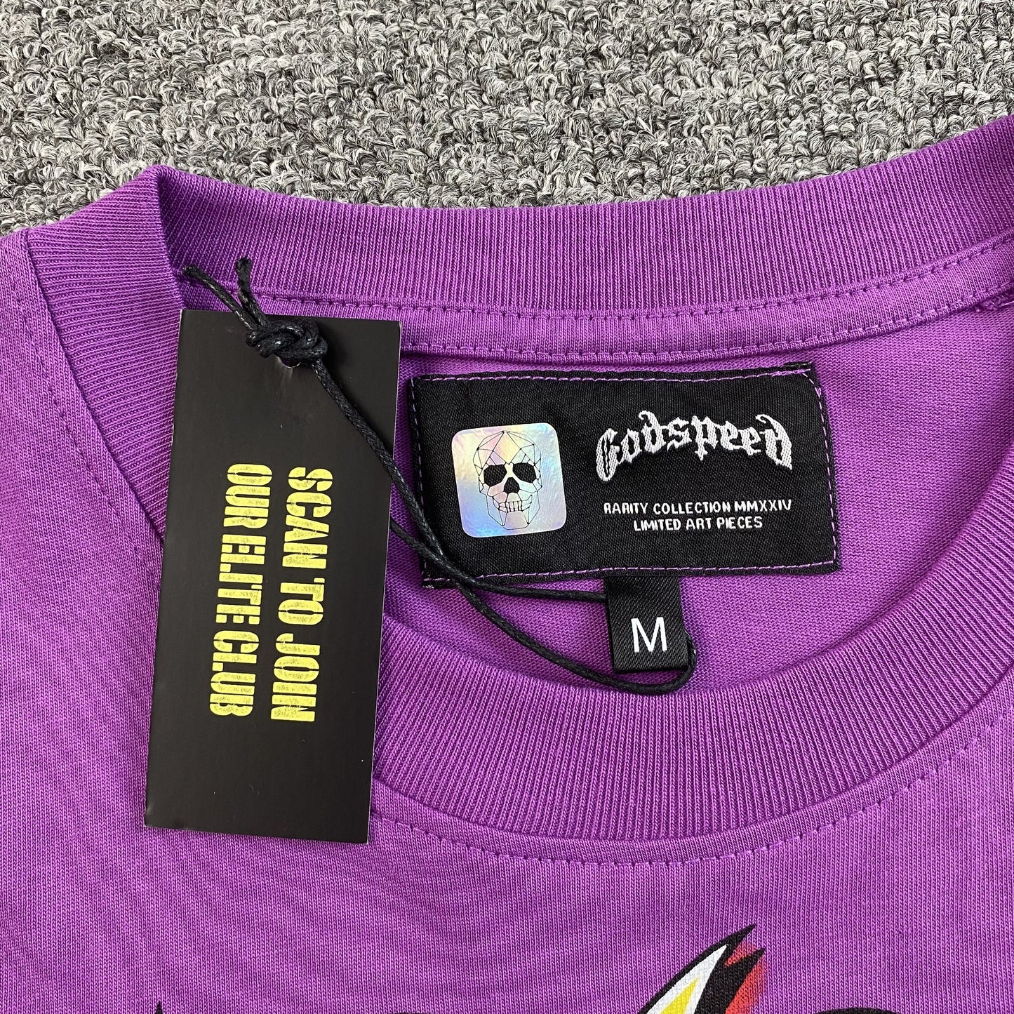 Godspeed Indoor Tee Purple